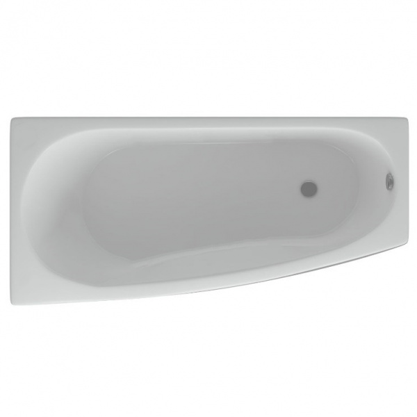 Акриловая ванна Aquatek Пандора без гидромассажа 160х75 L с каркасом и экраном фото