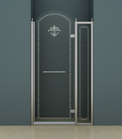 Душевая дверь Cezares Retro RETRO-B-12-120-CP-Cr-L 120 см хром L фото