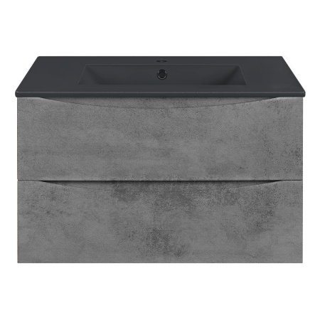 Тумба под раковину Vincea Mia VMC-2MC750BT Beton 75 см фото