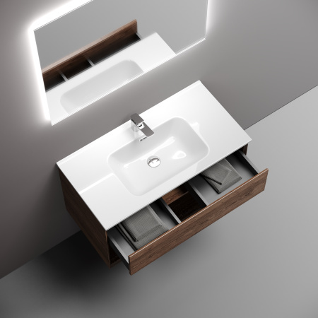 Тумба под раковину Sancos Marmi 1.0 MR1.090ECH дуб чарльстон фото