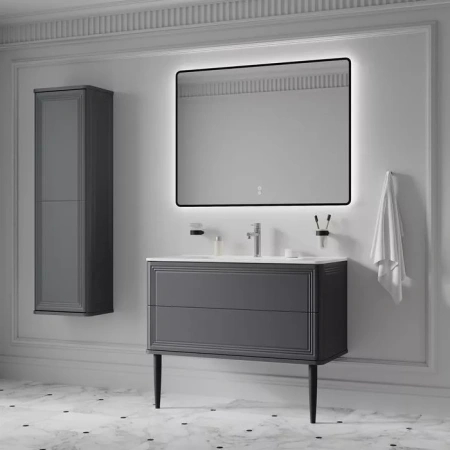 Ножки для мебели Iddis Optima Home OPH30B1i96 2 шт. черный матовый фото