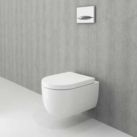 Унитаз подвесной Bocchi Parma 1417-001-0129 белый фото