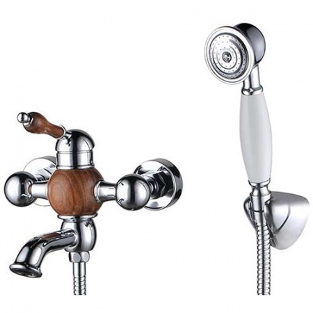 Смеситель для ванны с душем Kaiser Wood-Stone 61022 фото
