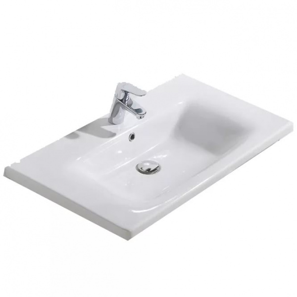 Раковина BelBagno Soft 65 13065-KL Белая фото