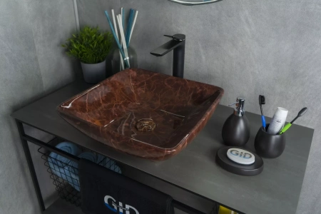 Накладная раковина GID MNC182 41,5х41,5 фото