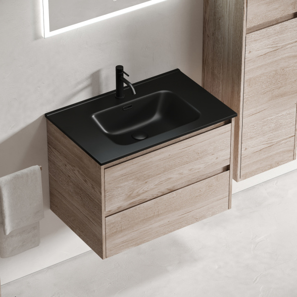 Тумба под раковину Sancos Libra LB70EG дуб галифакс натуральный фото