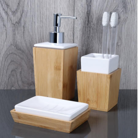 Мыльница настольная Fixsen Wood FX-110-4 фото