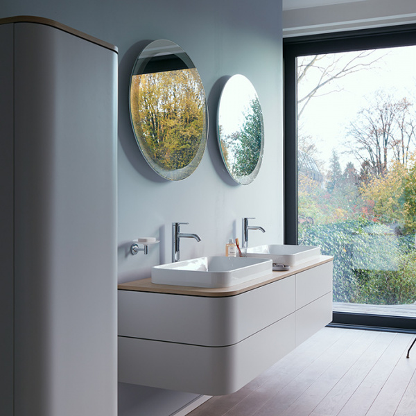 Зеркало с подсветкой Duravit Happy D.2 Plus HP7481S0000 90х90 фото