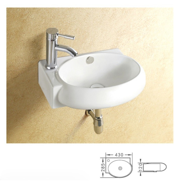 Мини-раковина CeramaLux N 9100R 43,5х29 фото