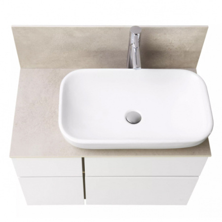 Столешница с панелью Акватон Мишель 80 1A253203MIX40 керамогранит фото