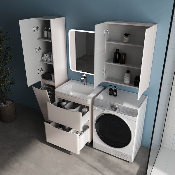 Шкаф подвесной Style Line Бергамо мини СС-00002530 антискрейтч, карамель фото