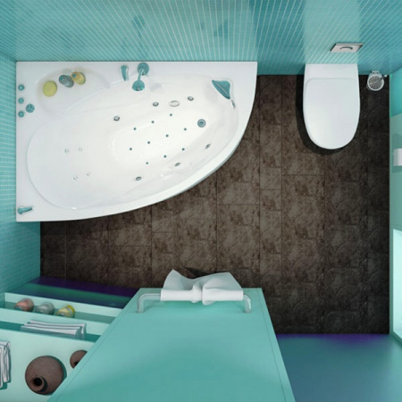 Акриловая ванна Triton Кайли 150х100 R фото