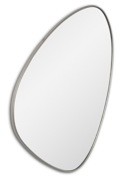 Зеркало в тонкой раме Art-Zerkalo Sten S Silver SM119SL 66x83 серебро фото