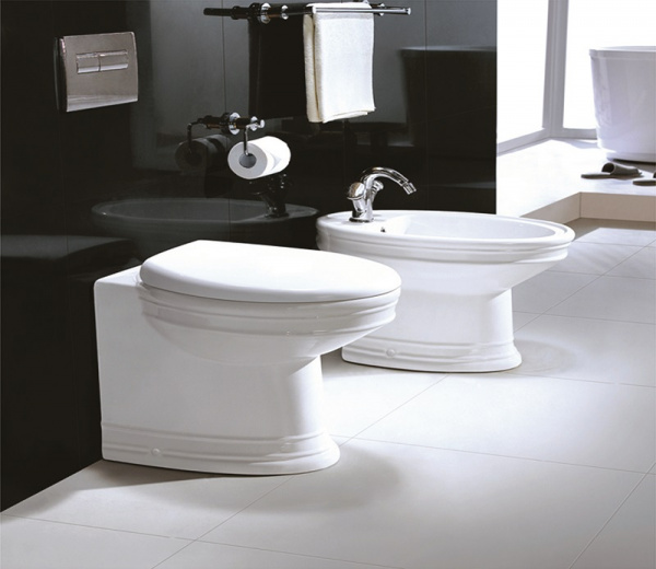 Унитаз приставной CeramaLux Lux Classic 2474 фото