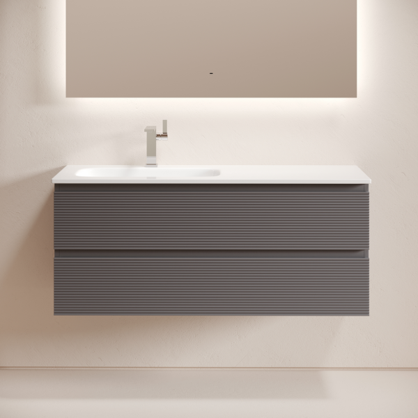 Тумба под раковину Sancos Folk FL120LGS Grey soft фото