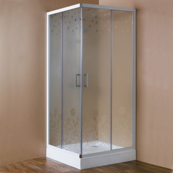 Душевой уголок Cezares Rosa ROSA-A-2-90-RO-Bi 90х90 см фото