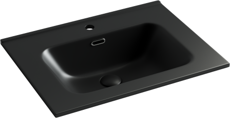 Раковина Ceramica Nova Element CN7001MB 61x46 черная матовая фото