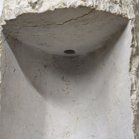 Раковина напольная из мрамора Cream MN-01496 (53*53*91) фото