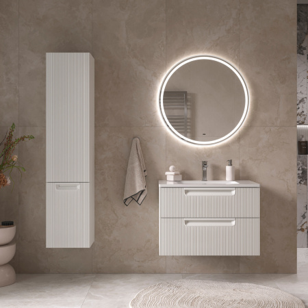 Тумба под раковину EQUIL Астер/Aster 80 tpASTER80.2Y-43 белая фото
