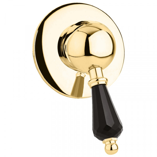 Смеситель для душа Cezares Vintage VINTAGE-DIM-03-Sw-N золото/swarovski Nero фото