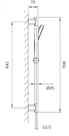 Душевой гарнитур AltroBagno SS 030303Cr фото