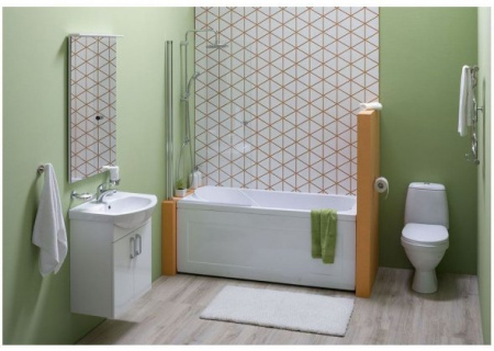 Тумба с раковиной Aquanet Ирис 60 00212658 фото