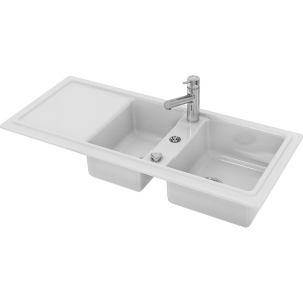 Кухонная мойка Duravit Cassia 7513110000 116x51 фото
