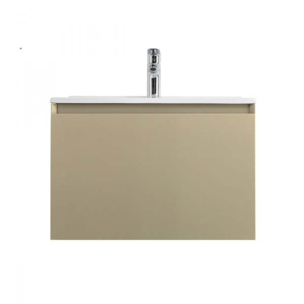 Тумба под раковину Art&Max Latina AM-Latina-600-1C-SO-BGM серо-бежева матовая фото
