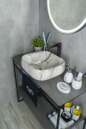 Накладная раковина GID MNC189 45х40 фото