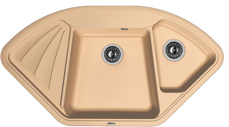 Кухонная мойка КАПРИ Florentina 20.185.J1060 капучино фото