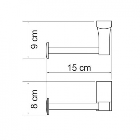 Держатель для туалетной бумаги WasserKRAFT Leine K-5096WHITE фото
