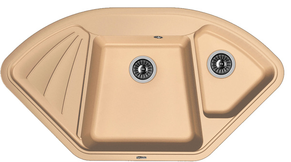 Кухонная мойка КАПРИ Florentina 20.185.J1060 капучино фото