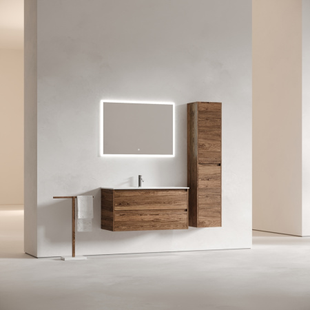 Тумба под раковину Sancos Libra LB100ECH дуб чарльстон фото