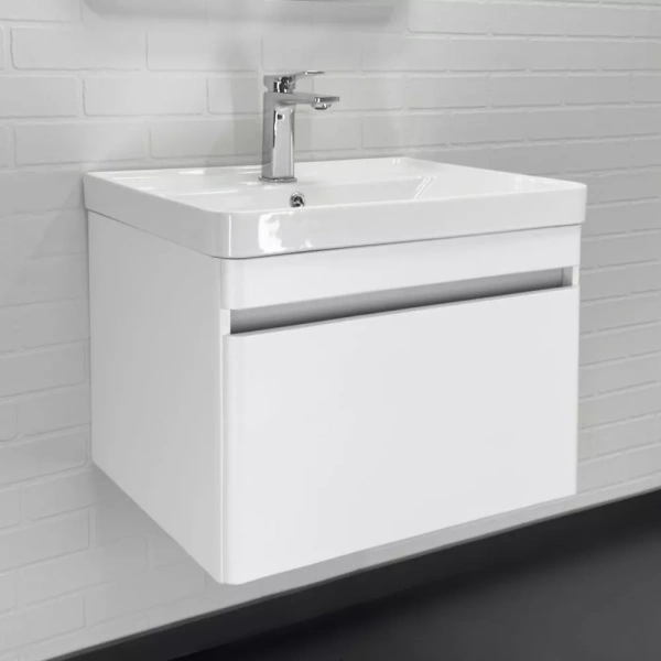 Тумба с раковиной подвесная Comforty Валдай-60П 00-00020674 фото