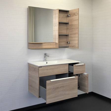 Зеркало-шкаф Comforty Варна-90 00-00009918 фото