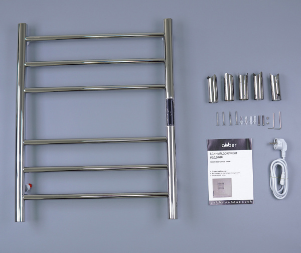 Электрический полотенцесушитель Abber Standard AH4606 хром фото