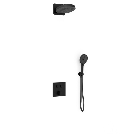 Душевая система скрытого монтажа Vincea Inspire VSFW-4I211MB черная матовая фото