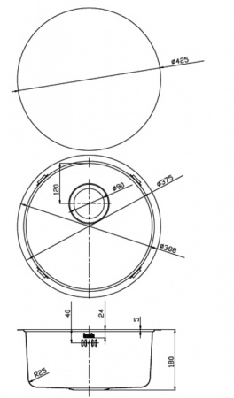 Мойка кухонная Iddis Edifice EDI42P0i77 фото