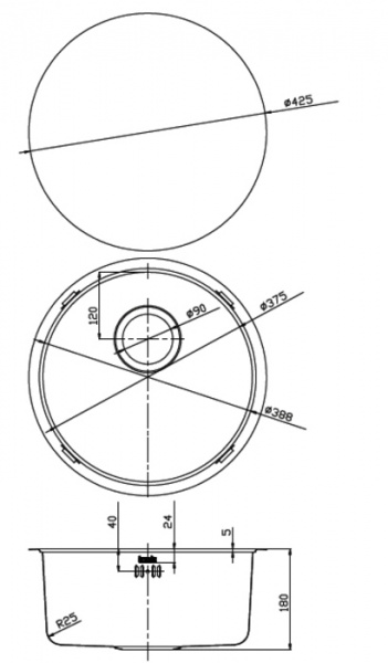 Мойка кухонная Iddis Edifice EDI42P0i77 фото
