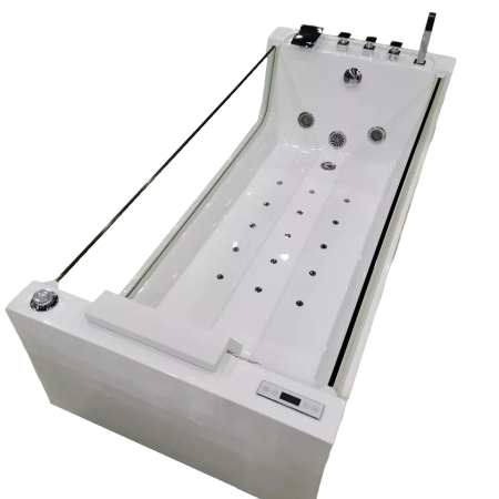 Акриловая гидромассажная ванна (джакузи) Cerutti SPA C-453 180x80 фото