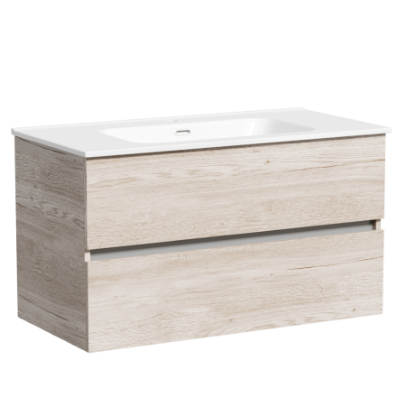 Тумба под раковину Sancos Urban UR90EG дуб галифакс натуральный фото