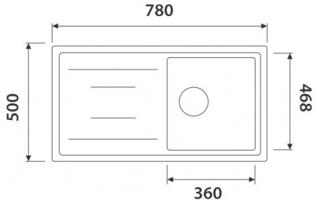 Мойка кухонная Kaiser KGM-7850-S песочный фото