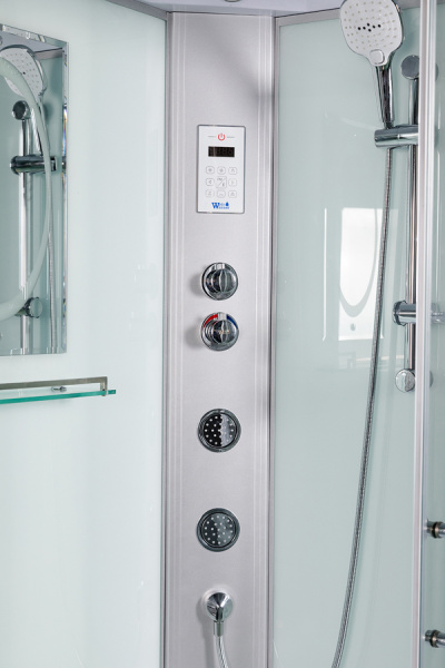 Душевая кабина Weltwasser WW500 Halle HALLE 1204 R 120x90 с крышей/с пультом/гидромассажем фото