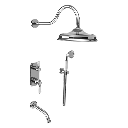 Душевая система скрытого монтажа Elghansa Terrakotta 54C0986 (Set-26) хром фото