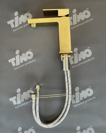 Смеситель для раковины Timo Selene 2061/17F золото матовое фото