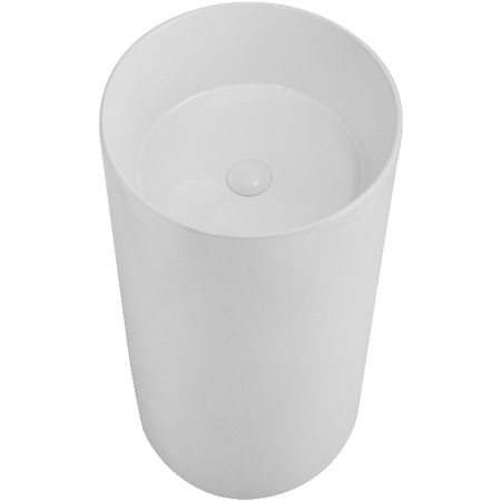 Напольная раковина SantiLine SL-4014MW 45x45 белая матовая фото