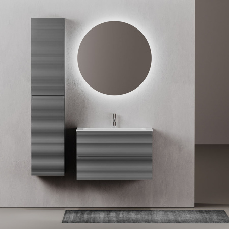 Тумба под раковину Sancos Folk FL80GS Grey soft фото