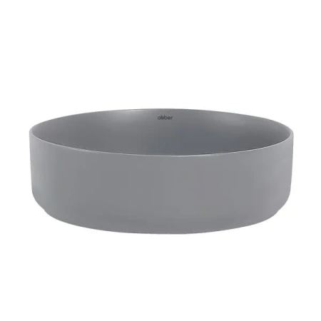 Накладная раковина Abber Bequem AC2109MG 40x40 серая матовая фото