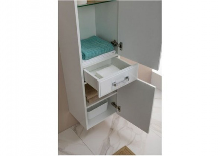 Шкаф-пенал для ванной Aquanet Рондо 35 00189159 фото