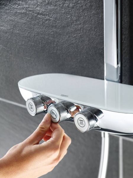 Душевая система (стойка) Grohe SmartControl Rainshower Duo 26250000 фото